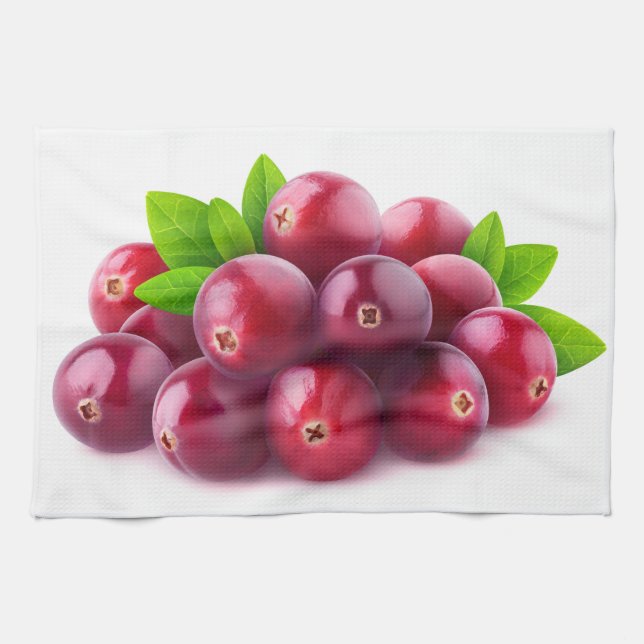 Cranberries Tea Towel (Horizontal)