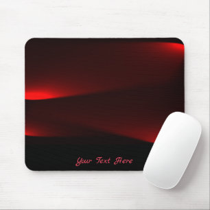 Cranberry And Black Lights Mouse Mat