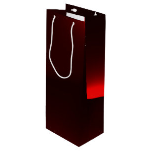 Cranberry And Black Lights Wine Gift Bag