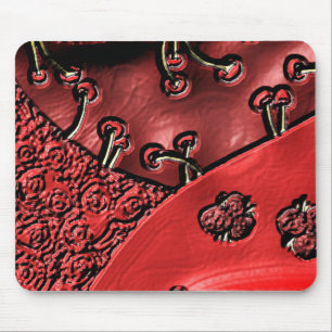 Cranberry Bazaar Mouse Mat