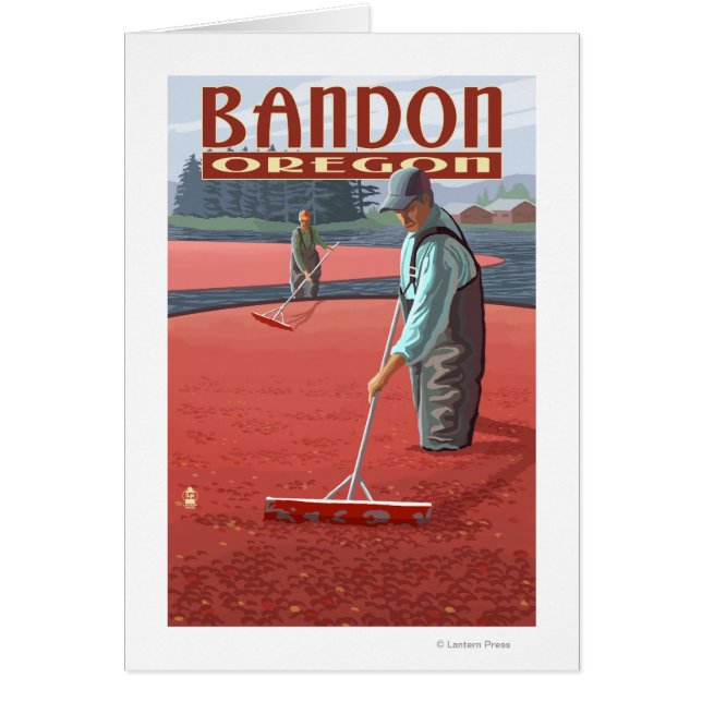 Cranberry Bogs Harvest - Bandon, Oregon (Front)