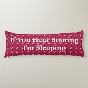Cranberry Cubes Body Cushion
