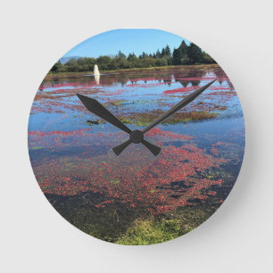 Cranberry Farm, Long Beach, Washington Round Clock