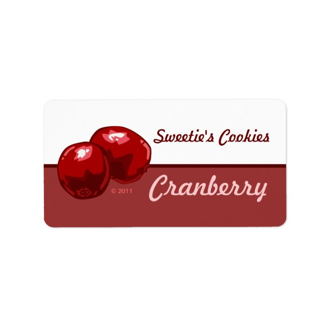 Cranberry Labels (Front)