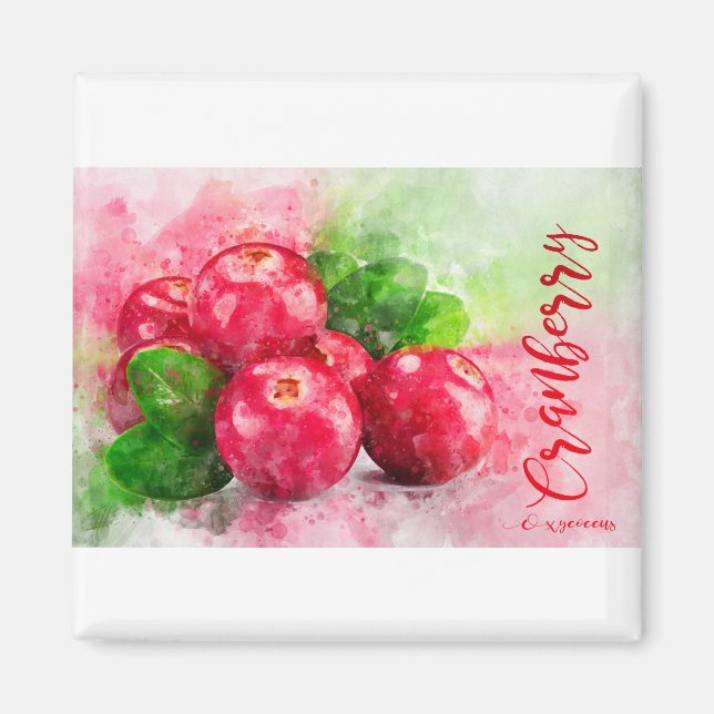 Cranberry Magnet (Front)