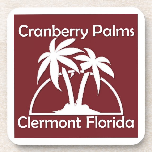 Cranberry Palms Coasters (Front)