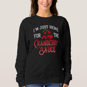 Cranberry Sauce Recipe Relish Canned Jellied Sugar Sweatshirt