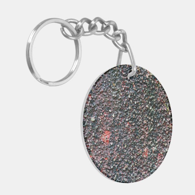cranberry stir key ring (Front Left)
