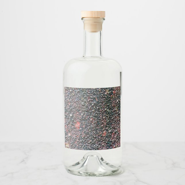 cranberry stir liquor bottle label (Front)