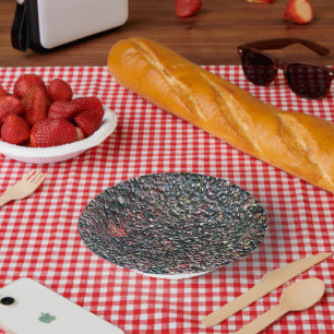 cranberry stir paper plate