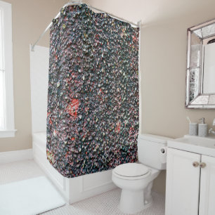 cranberry stir shower curtain