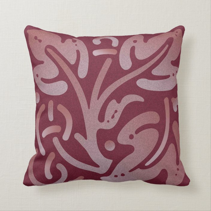 Cranberry Throw Pillow Zazzle.co.uk