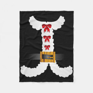 Cranberrysky Retro Cute Cartoon Christmas Mrs Clau Fleece Blanket