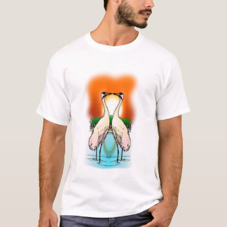 Crane Bird - Two Love Whooping Crane T-Shirt
