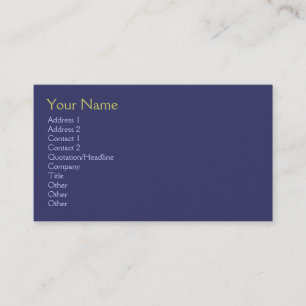 Crane Business Card