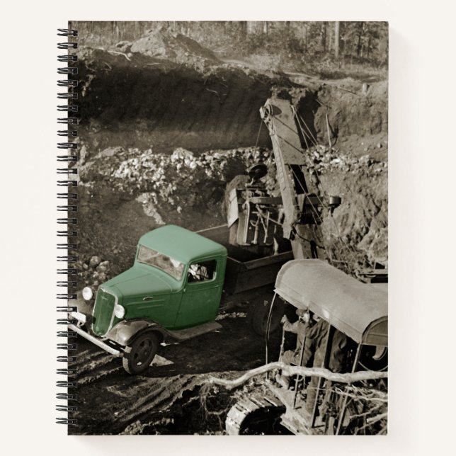 CRANE COLORSPLASH CHEVROLET OPERATING ENGINEER NOTEBOOK (Front)
