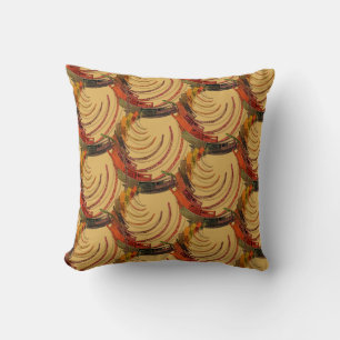 Crane Crane Operator Whimsical Fantasy Colourful Cushion