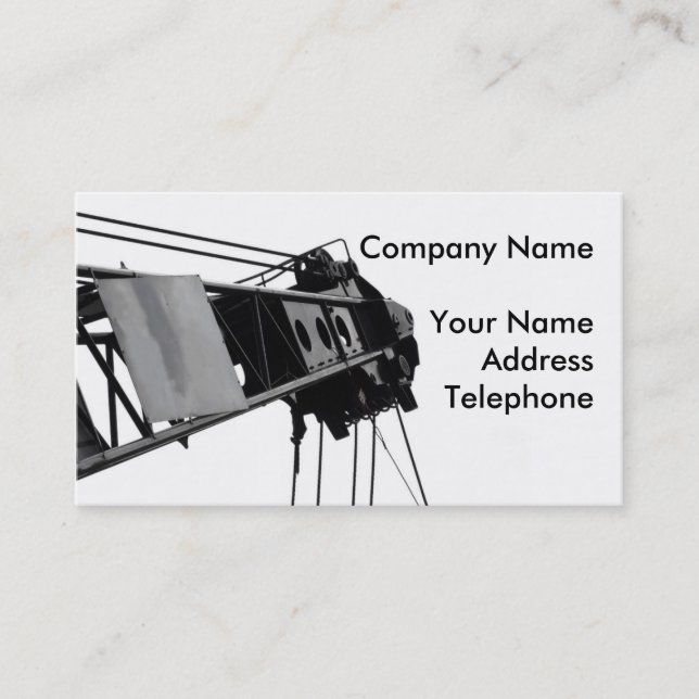 Crane Detail Business Card (Front)