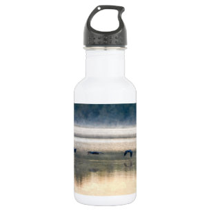 Crane Flight Painterly Water Bottle