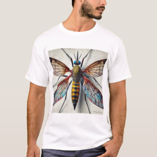 Crane Fly 060824IREF220 - Watercolor T-Shirt