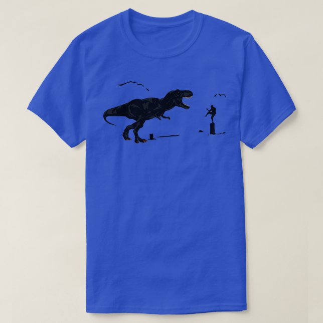 Crane Kick TRex T-Shirt (Design Front)