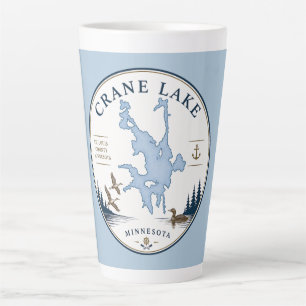 Crane Lake, Minnesota Cabin/Vacation Home  Latte Mug