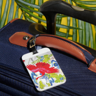 Crane Luggage Tag