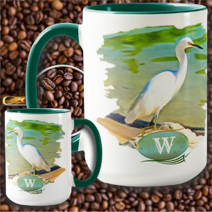 Crane On The Mismaloya River 0335 Mug