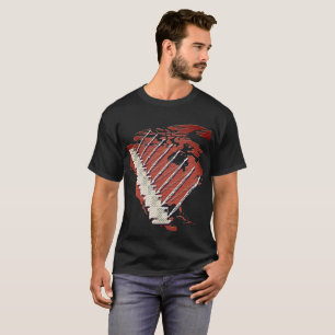 CRANE OPERATOR DIAMOND PLATE CRANE BRICK US MAP T-Shirt