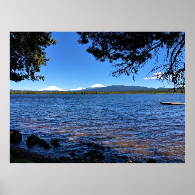 Crane Prairie Reservoir, OR Poster (Front)