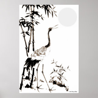 Crane Print