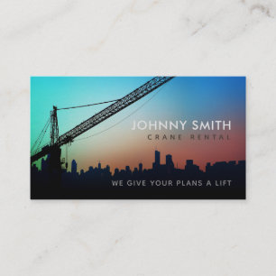 Crane Slogans Business Cards