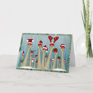 CraneDeer 2.0 'Ice' Holiday Card