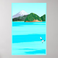Cranes and the Sea