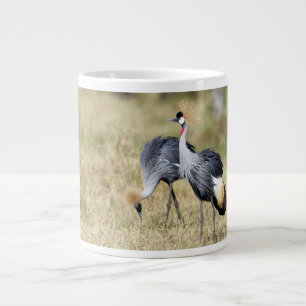 Cranes at Masai Mara Large Coffee Mug