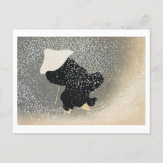 Cranes from Momoyogusa by Kamisaka Sekka Postcard