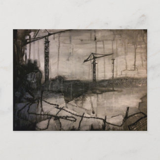 Cranes Postcard