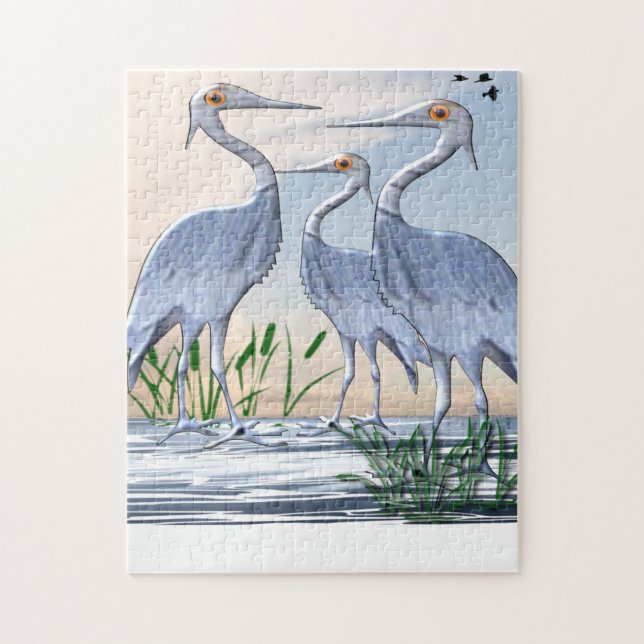 Cranes Puzzle (Vertical)
