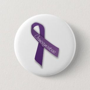 Cranio Ribbon 6 Cm Round Badge