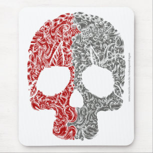 Crânio Stille Mouse Mat