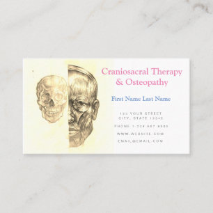 Craniosacral Therapy & Osteopathy Business Card
