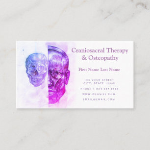 Craniosacral Therapy & Osteopathy Business Card