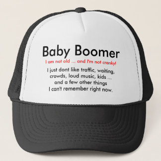 Cranky Baby Boomer - Hat
