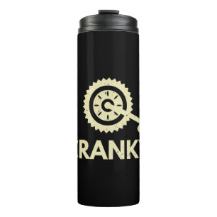 Cranky / Bicycle/ Cyclist Thermal Tumbler