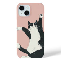 Cranky Cat Dance Print | Funny and Quirky Cat Art