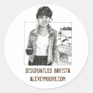 Cranky Courtney Sticker