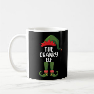 Cranky Elf Family Matching Group Christmas Coffee Mug