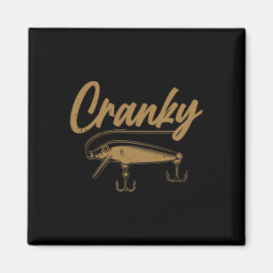 Cranky Fishing  Magnet