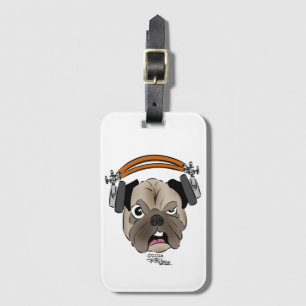 Cranky Old Dog-Faced Ham Luggage Tag