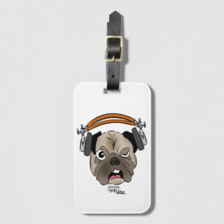 Cranky Old Dog-Faced Ham Luggage Tag